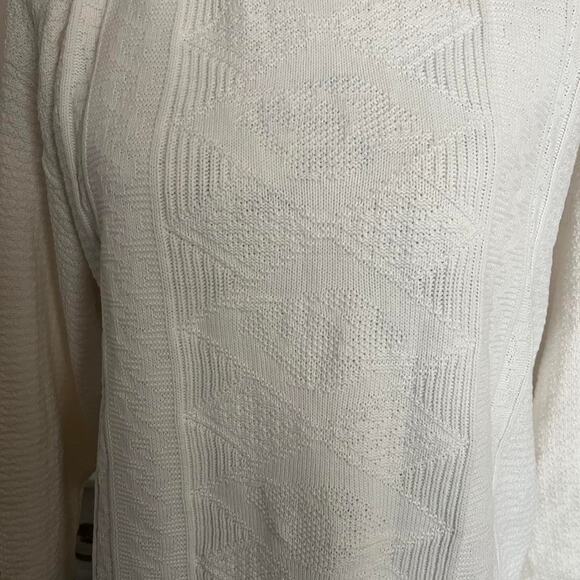 Vintage white sweater size large - Picture 3 of 7